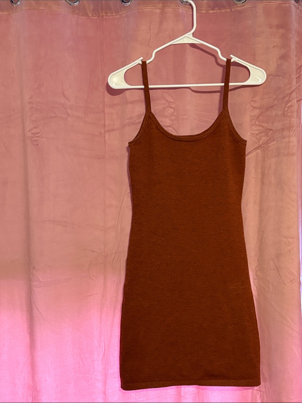 Rhythm Burgundy Mini Dress Sz S